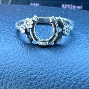James Avery horseshoe ring